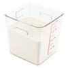 RCP6308CLE:  Rubbermaid® Commercial SpaceSaver Square Containers