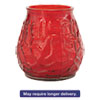 FHCF460RD:  FancyHeat® Victorian Filled Glass Candles