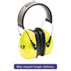 HOW1013941:  Howard Leight® by Honeywell Leightning® Hi-Visibility Noise-Blocking Earmuffs