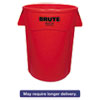 RCP264360REDEA:  Rubbermaid® Commercial Vented Round Brute® Container
