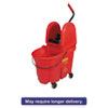 RCP757888RED:  Rubbermaid® Commercial WaveBrake® Bucket/Wringer Combos