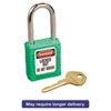 MLK410GRN:  Master Lock® Zenex™ Thermoplastic Safety Padlock
