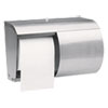 KCC09606:  Kimberly-Clark Professional* Stainless Steel Coreless Double Roll Bath Tissue Dispenser