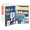 FAO90576:  First Aid Only™ ANSI Class B+ 4 Shelf First Aid Station with Medications