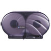 SJMR4090TBK:  San Jamar® Twin Jumbo Bath Tissue Dispenser