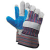 BWK00034:  Boardwalk® Cow Split Leather Double Palm Gloves