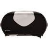 SJMR4070BKSS:  San Jamar® Twin Jumbo Bath Tissue Dispenser
