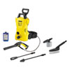 KCR16023150:  Karcher 1,600 PSI 1.25 GPM Compact Electric Pressure Washer with Car Care Kit