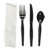 BWKFKTNMWPSBLA:  Boardwalk® Four-Piece Cutlery Kit