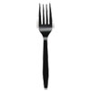 BWKFORKMWPSBLA:  Boardwalk® Mediumweight Polystyrene Cutlery