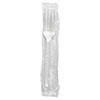 BWKFORKMWPSWIW:  Boardwalk® Mediumweight Wrapped Polystyrene Cutlery