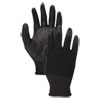 BWK000288:  Boardwalk® Black PU Palm Coated Gloves