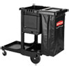 RCP1861430:  Rubbermaid® Commercial Executive Janitorial Cleaning Cart