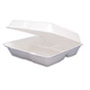 DCC95HT3R:  Dart® Foam Hinged Lid Containers