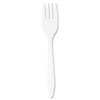 DCCF6BW:  Dart® Style Setter® Mediumweight Plastic Cutlery