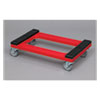 RCP9T55RED:  Rubbermaid® Commercial Dolly Padded Deck