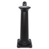 RCP9W300BLA:  Rubbermaid® Commercial GroundsKeeper® Tuscan Receptacle