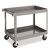 TNNSC2436:  Tennsco Two-Shelf Metal Cart