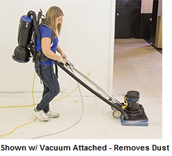 Powr2 Floor Machine with Backpack