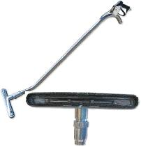 14" 4-JET S-BEND Hard Surface Tile & Grout Cleaning Squeegee WAND Floor Scrubber 