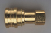 1/4in Female Quick Connector Brass